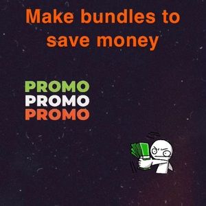Bundles will save you money!